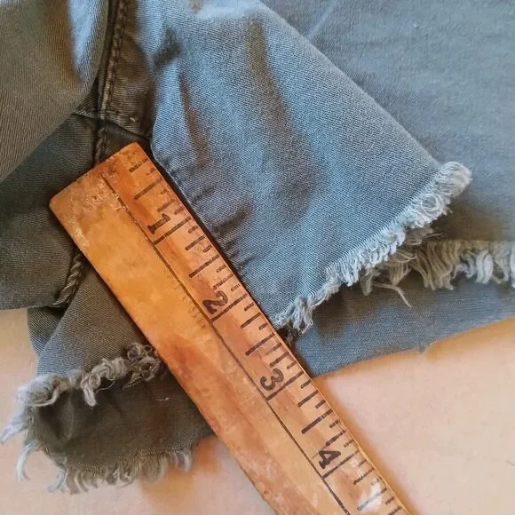 No Boundaries Shorts Womens XXXL (21) Green Casual Basic Loungewear Aesthetic - Picture 6 of 6